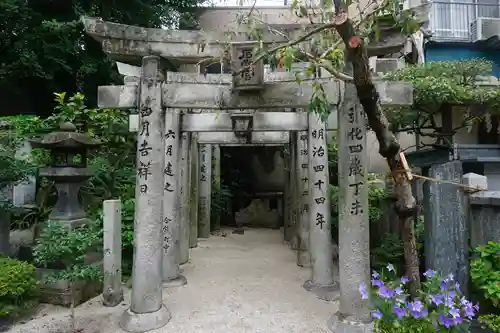 櫛田神社の鳥居