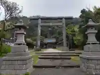 洲崎神社の鳥居