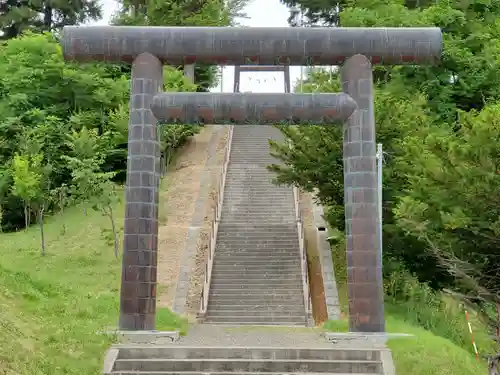 留辺蘂神社の鳥居