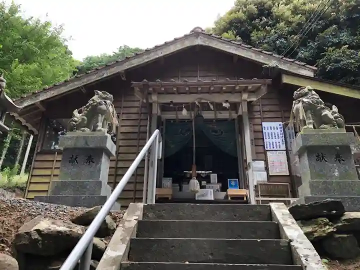 月讀神社の本殿・本堂