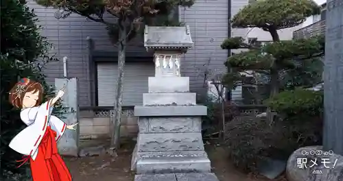 牛頭天王社の本殿・本堂