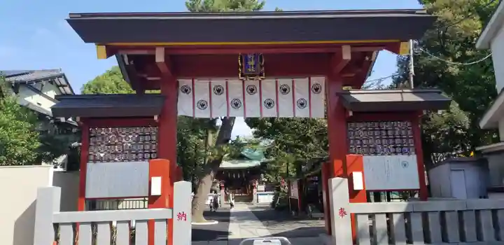 五方山熊野神社の山門・神門