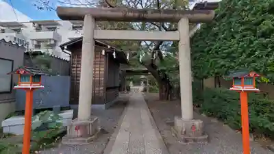 印内八坂神社の鳥居