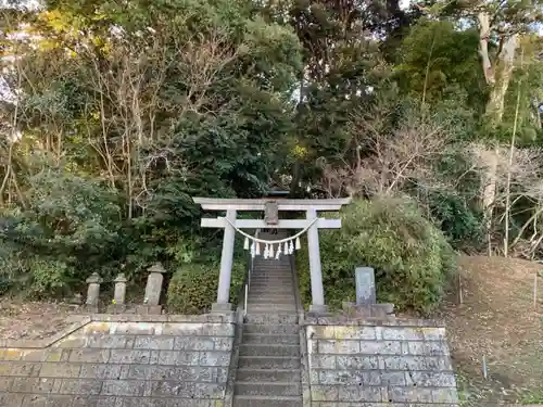 刀八神社の鳥居