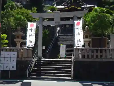 叶神社 (西叶神社)の鳥居