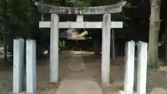 白幡神社の鳥居