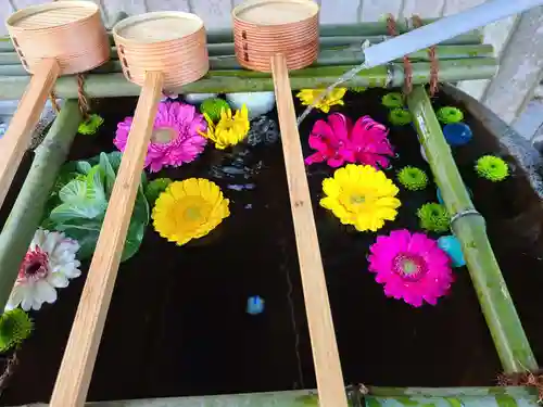 高城神社の手水舎