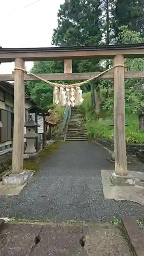 観音寺の鳥居