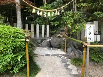 大和国鹿島香取本宮の手水舎