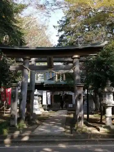 沓掛香取神社の鳥居