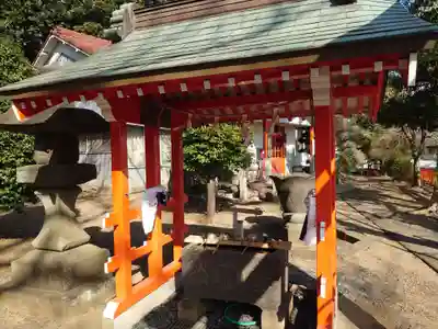 淡島社の手水舎