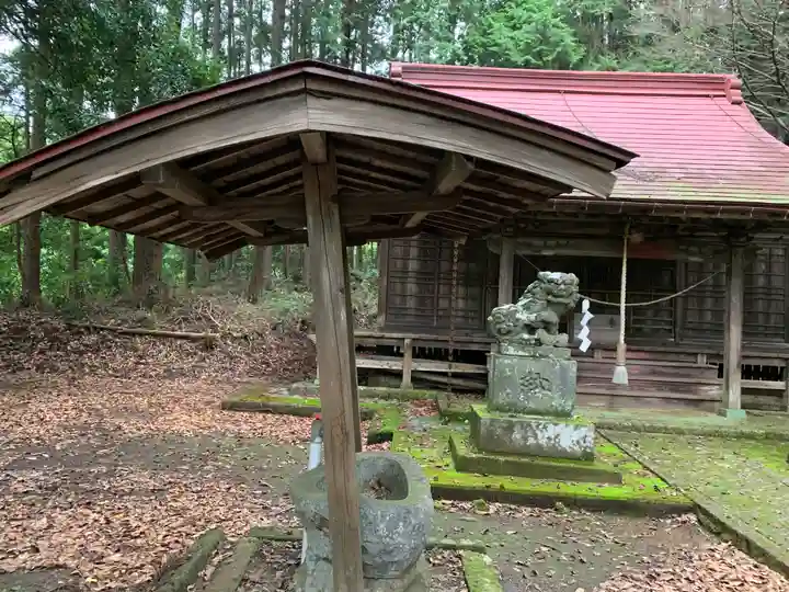 二荒山神社の手水舎