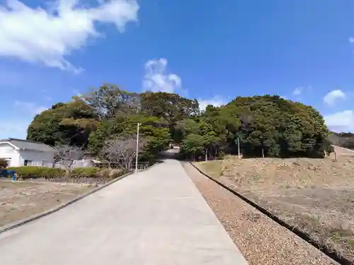 鳥羽神明社の自然