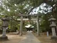 篠山神社の鳥居