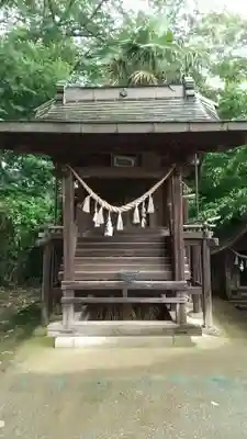 八幡社の本殿・本堂