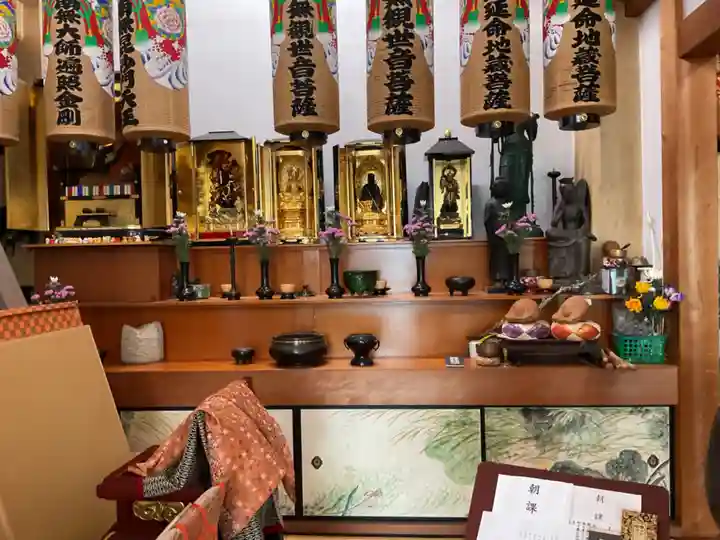 萬溪寺(万渓寺)の仏像