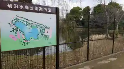 菊田神社の周辺