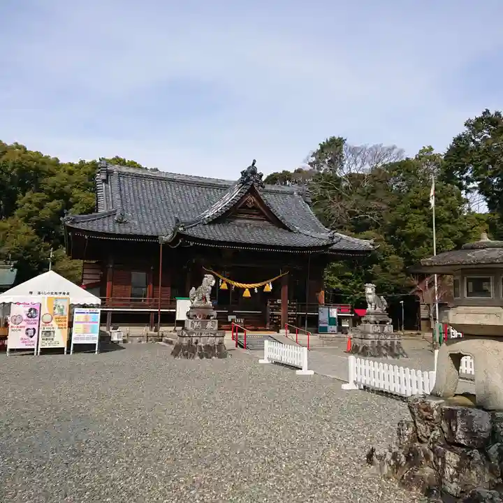 牟呂八幡宮の本殿・本堂