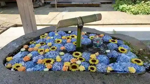 荘内神社の手水舎