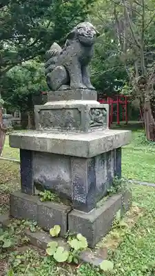 幾春別神社の狛犬