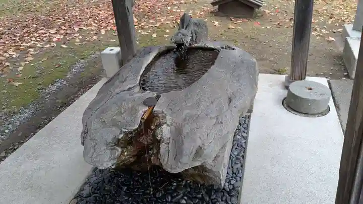 十勝護国神社の手水舎