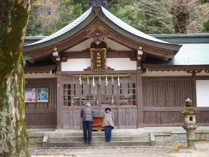 足助神社の本殿・本堂