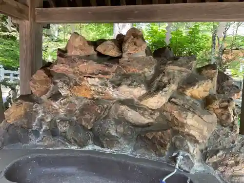 比布神社の手水舎