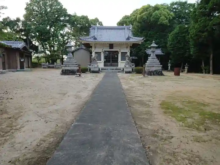 八幡社の本殿・本堂