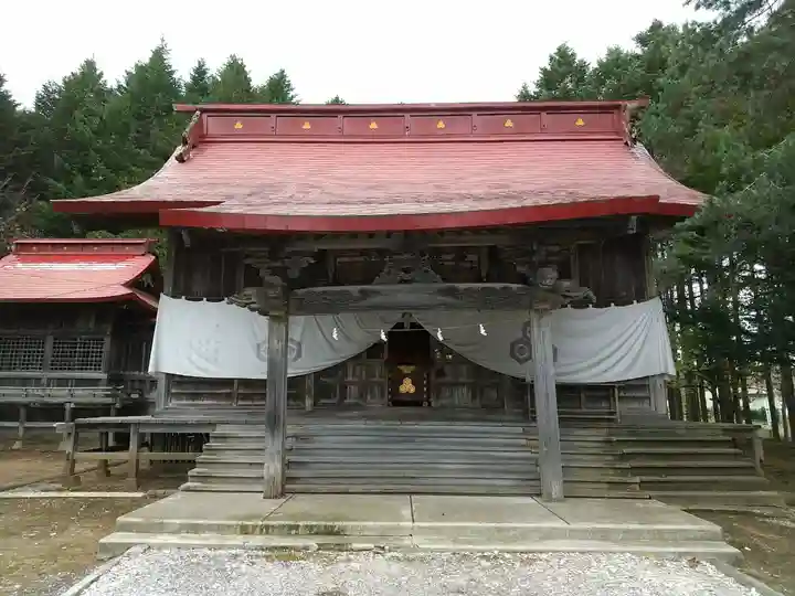 網走神社の本殿・本堂