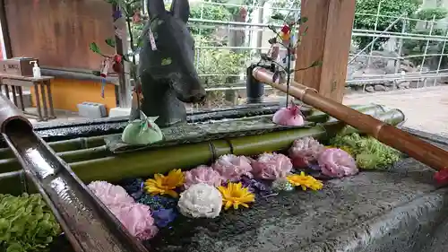 駒形神社の手水舎