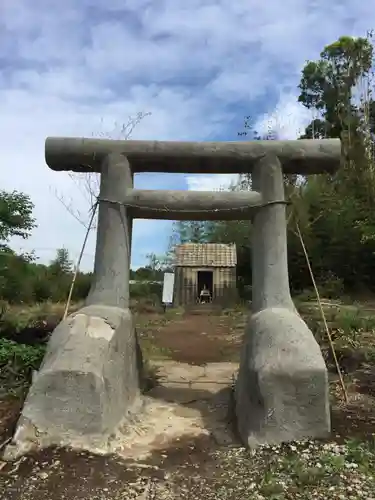 百里神社の鳥居