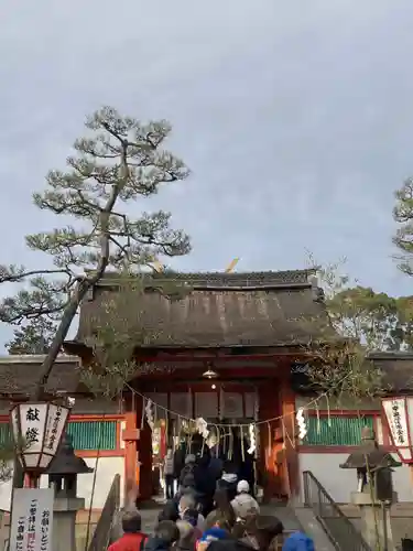吉田神社の山門・神門