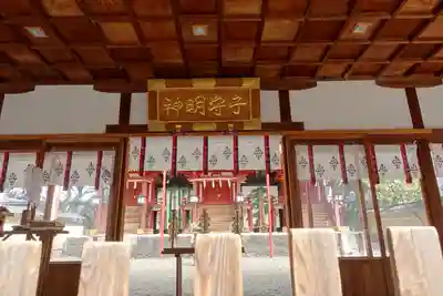 率川神社(大神神社摂社)の本殿・本堂