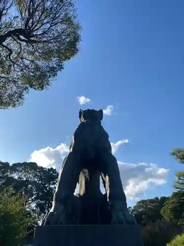 結城神社の塔