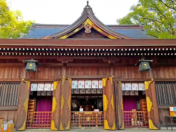 若宮八幡社の本殿・本堂
