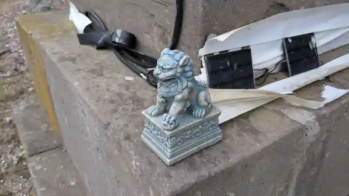 人舞神社の狛犬