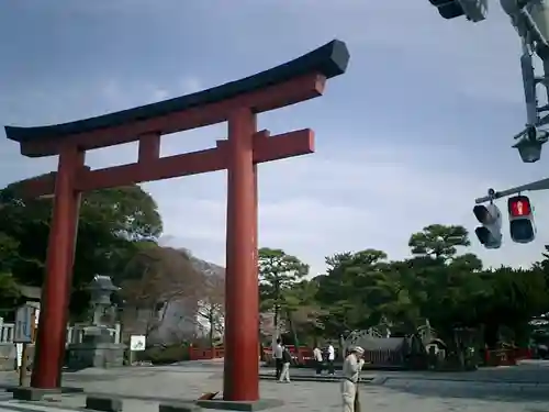 鶴岡八幡宮の鳥居