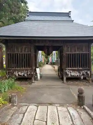 恵隆寺(立木千手観音)の山門・神門
