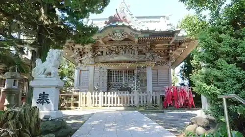 大瀬神社の本殿・本堂