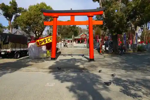 豊中稲荷神社の鳥居