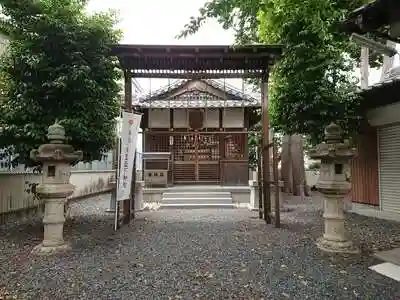 石仏神明社の本殿