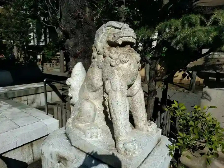 天祖神社の狛犬