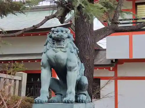 道意神社の狛犬