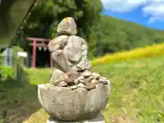 安智羅神社(松尾古城跡)の仏像