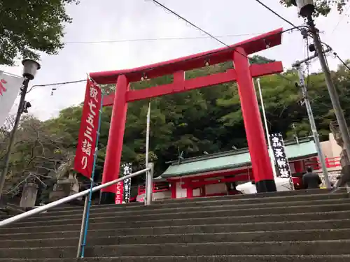 徳島眉山天神社の鳥居