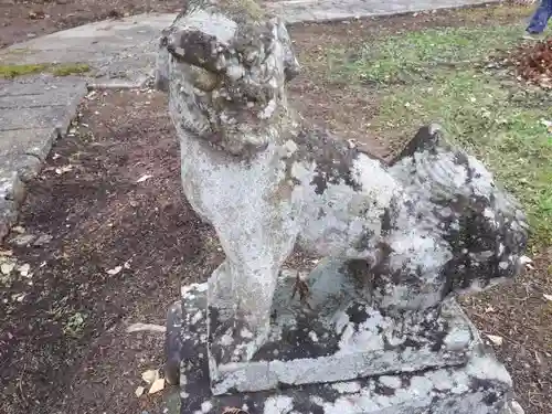 高根神社の狛犬