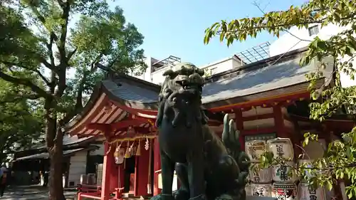 御霊神社の狛犬