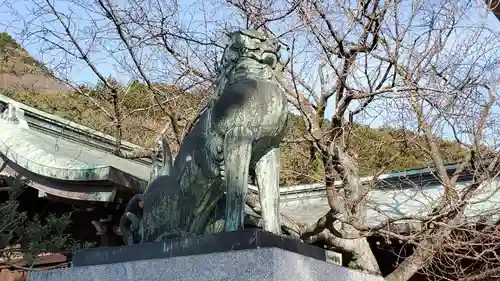 宮地嶽神社の狛犬