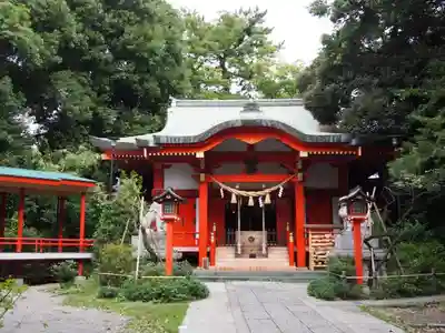 自由が丘熊野神社の本殿・本堂