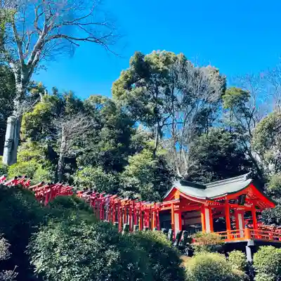 根津神社の鳥居
